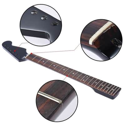 TGP 22 Frets Guitar Neck ST Style, Canadian Maple Neck+Rosewood Fingerboard,price include the import duty for US buyer image 5