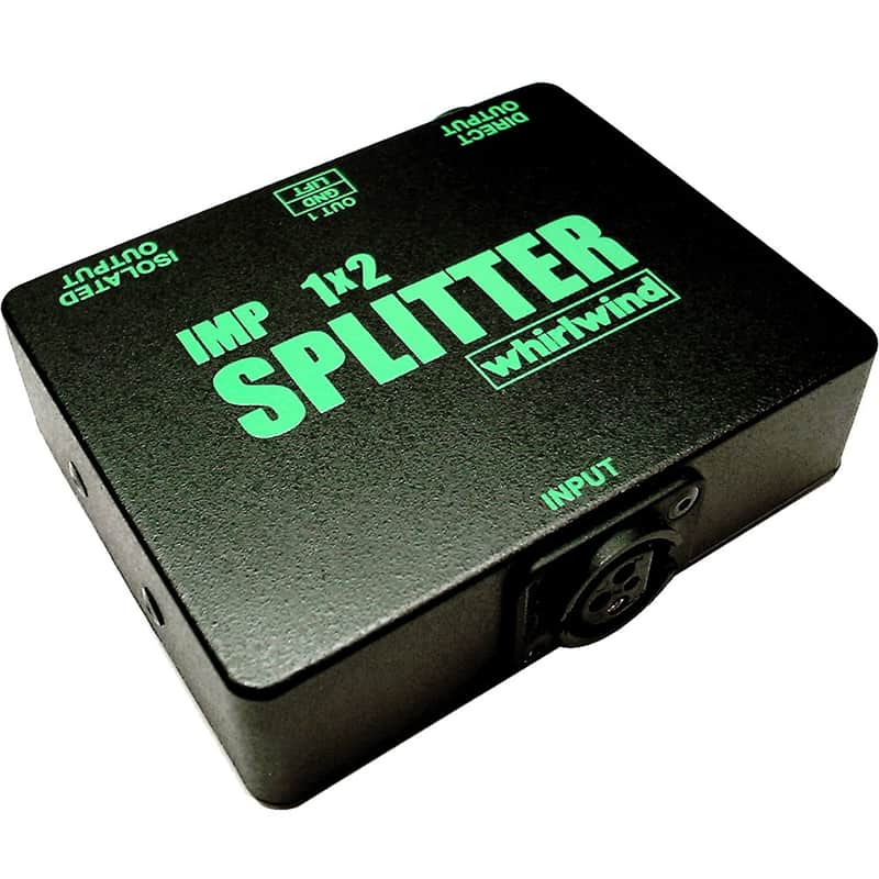 Whirlwind SP1X2 Imp 1X2 Single Microphone Splitter image 1