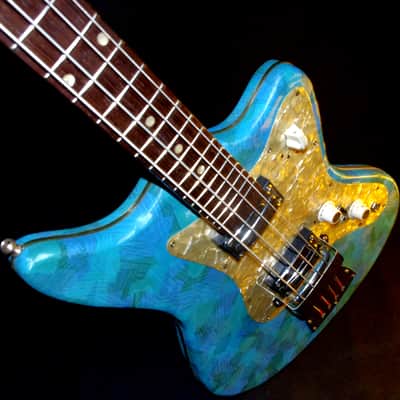 Egmond BEG 2-V 1967 Blue Vinyl.  Retro Cool Bass. A true vintage piece. RARE. image 14