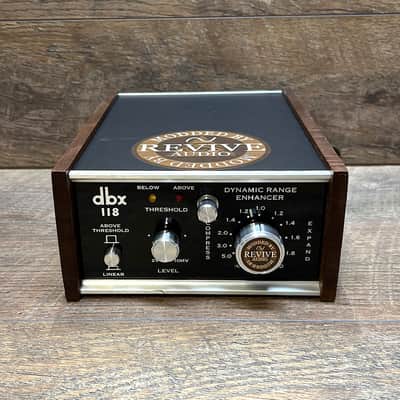 REVIVE AUDIO MODIFIED: DBX 118, DUAL CHANNEL COMPRESSOR, EXPANDER, NICE!-FULL MOD SET image 2