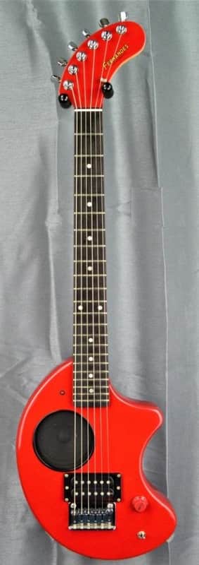 Fernandes Mini-guitar ZO-3 Red - import japan - + gigbag image 1