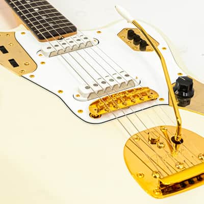 2025 Fender MIJ Traditional II Late '60s Jaguar White Pearl with Gigbag image 12
