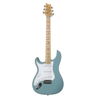 PRS Paul Reed Smith SE Silver Sky Electric Guitar, Left-Handed, Maple Fretboard (with Gig Bag), Stone Blue image 3