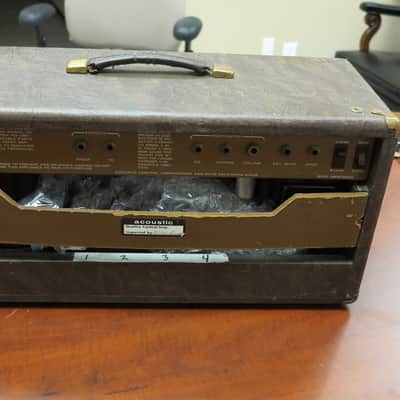 Acoustic G 100 T  tube guitar amp image 4