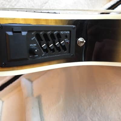 Yamato Double Neck Electric acoustic&classic Guitar image 4