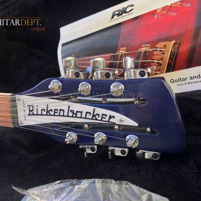 ♚TIMEWARP♚RARE♚2009 Rickenbacker 370-12 String ♚ MIDNIGHT BLUE ! ♚360♚£80 SETUP♚ image 22