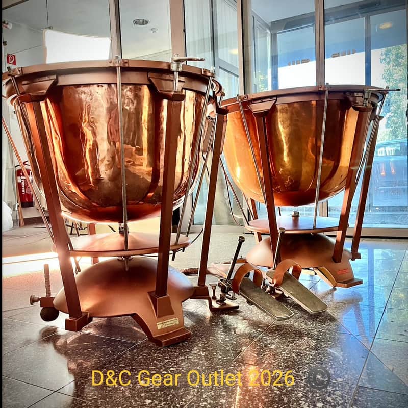 Dresdner RARE Dresdner Timpani Set 26"&29" 60s-70s  - Cooper image 1