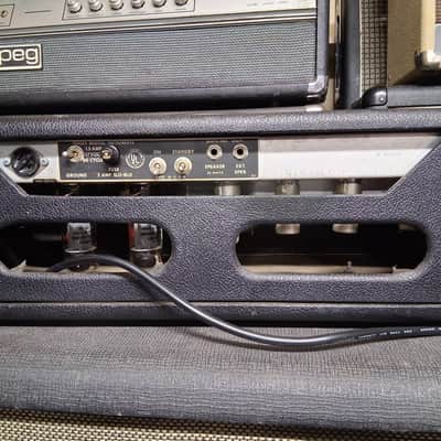Fender Bassman Head 1968 Silverface "Black Line" Drip Edge / Blackface AB165 Circuit image 8