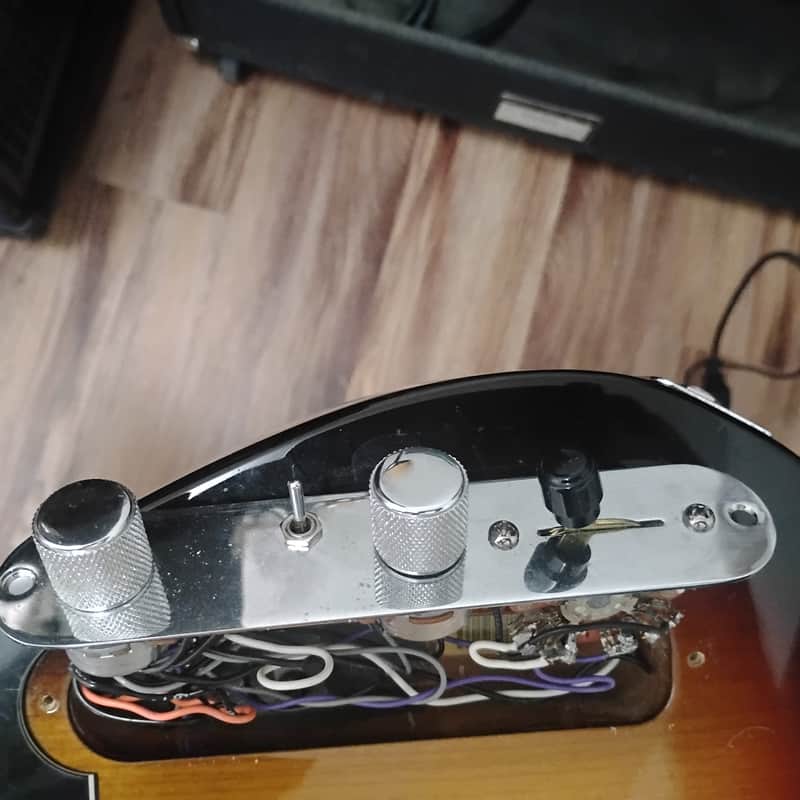 Seymour Duncan Pearly Gates Loaded Pickguard Fender Single Coil 5 Position pickup selector mini toggle switch image 1
