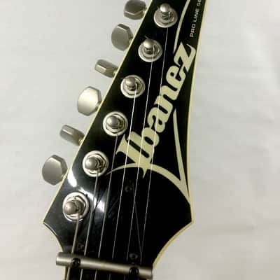 1986 Ibanez PL2550 Pro Line – Gold Pearl – Japan – Neck-Thru – Original Case image 2