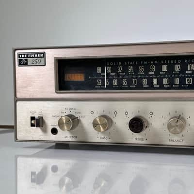 Fisher Model 250-T AM/FM Stereo Receiver image 2