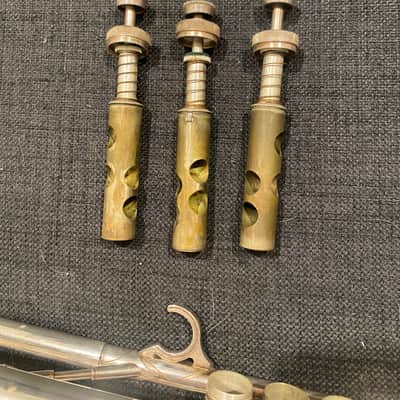 Vintage 1950s French Couesnon Monopole Conservatoire trumpet image 3