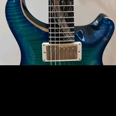 PRS Paul Reed Smith Custom 24 Tree of Life PRISTINE! COA & Case - Makina Blue image 5