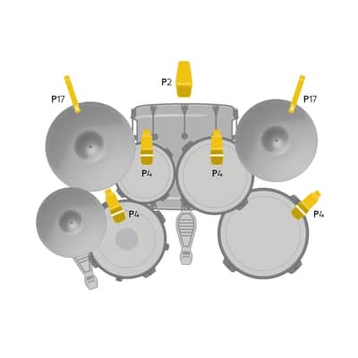 AKG Drum Set Session I - High Performance Drum Microphone Set image 2