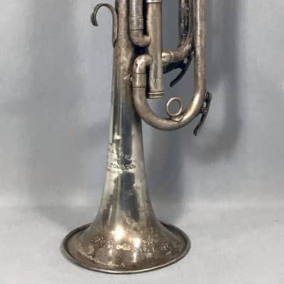 1935 Frank Holton & Co. Legonnaire Single Valve Tenor Bugle image 2