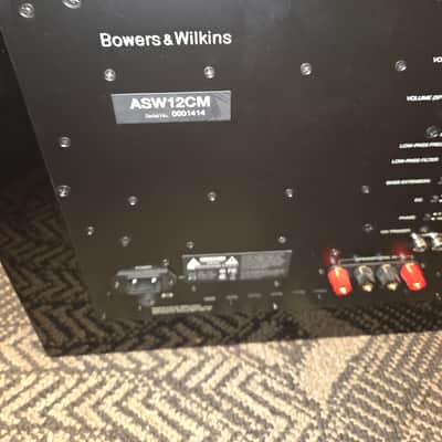 Bowers & Wilkins ASW12CM 12" Powered Subwoofer – 500W – Black ASW12CM image 3