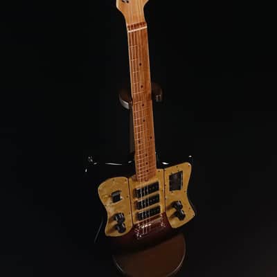 Formanta Style USSR Electric Guitar Built In Tone Bender Soviet Germanium Fuzz image 11