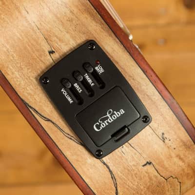 Cordoba 24T-CE Spruce Tenor Electro Ukulele | Natural image 5