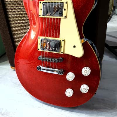 Epiphone Les Paul Limited Edition Candy Red Sparkle image 3