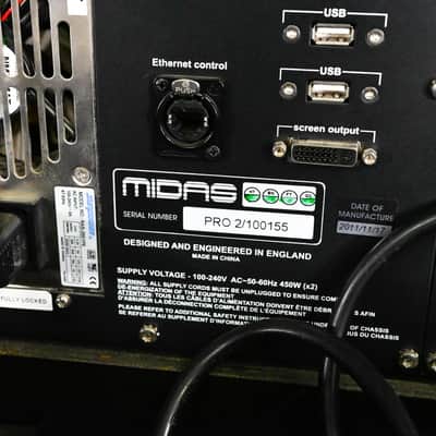 Midas PRO2 Live Digital Audio Mixing Console with Flight Case CG009VW *ASK FOR SHIPPING* image 16