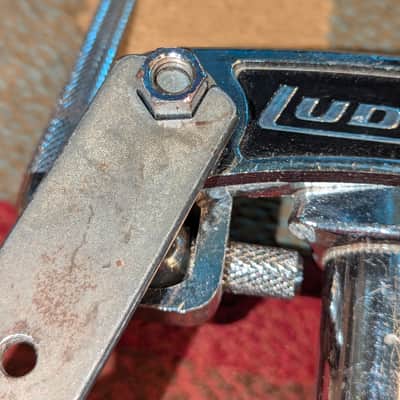 Ludwig Double Tom Holder With Wrench 70s image 5