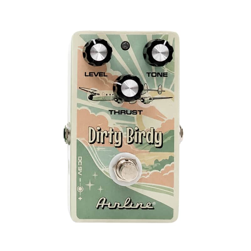 Airline Dirty Birdy Fuzz Pedal-Vintage Pastel image 1