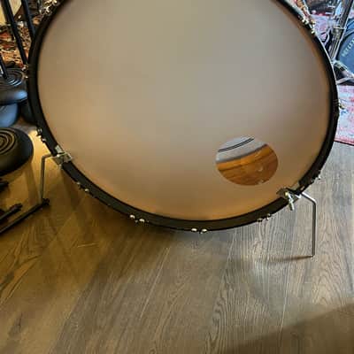 1950s Leedy & Ludwig “Big Red” 10x28 Mahogany Vintage Bass Drum – Huge Classic Tone image 2