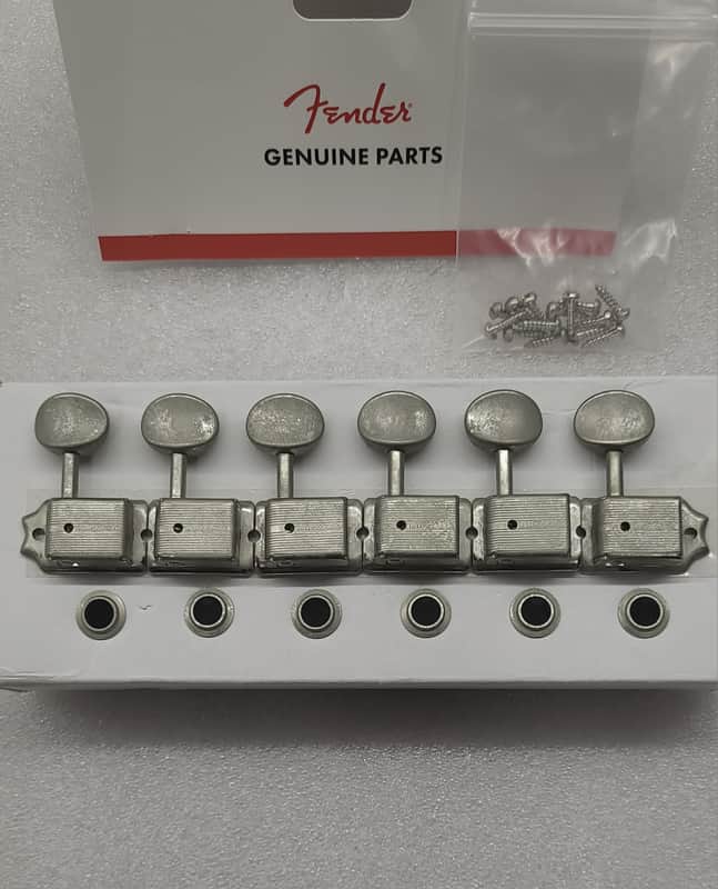 Aged Relic Nickel Genuine Fender Pure Vintage Guitar Tuners Tuning Machines image 1