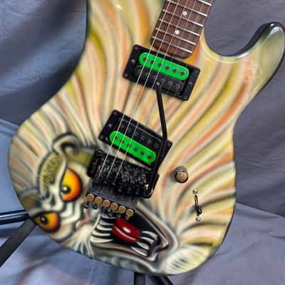Kramer Baretta 1985 Custom Lion Airbrush image 3