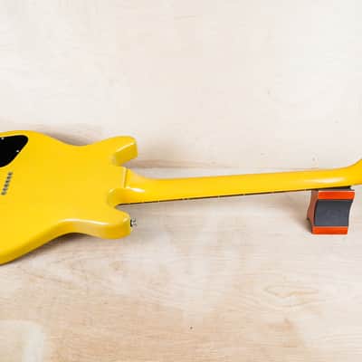 Yamaha SG-RR Standard MIJ 1989 Lime de Mahogany Yellow Vintage Japan P-90 PUs w/ Bag image 10