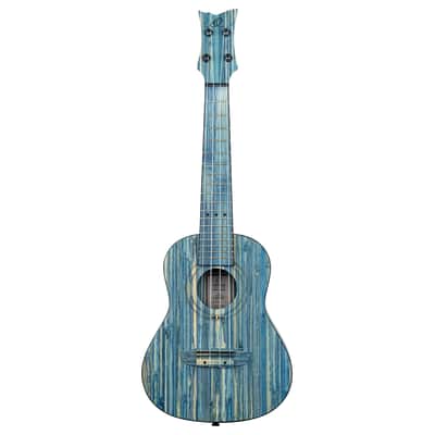 Ortega Bamboo Series Stonewashed Concert Ukulele w/Bag image 2