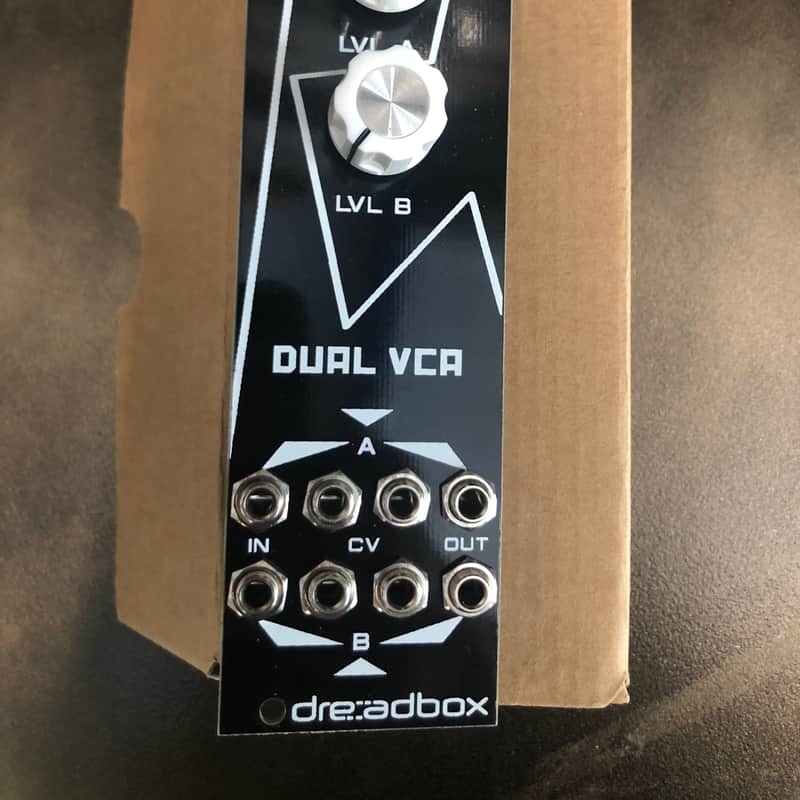 2010s Dreadbox Whiteline Dual VCA Black