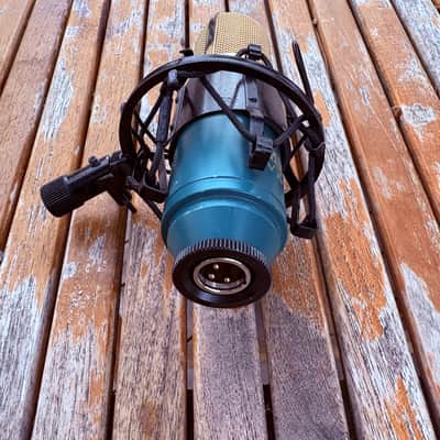 MXL V67G Large Capsule Condenser Mic 2010s - Green/Gold image 5