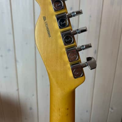 Fender Limited Edition American Pro II Tele Thinline MN 2024 - Transparent Shell Pink image 9