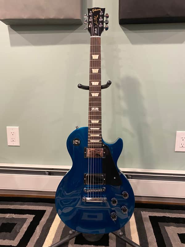 Gibson Les Paul 120th Anniversary with EMG Pickups 2014 Green/Blue/Teal Flip Flop image 1