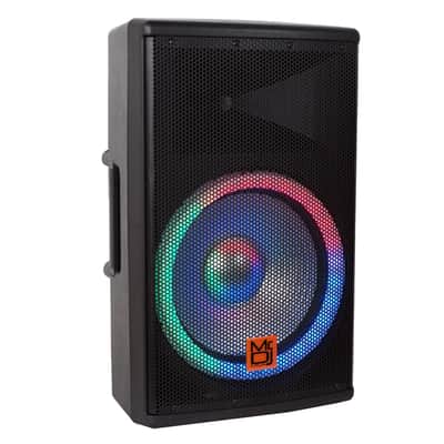 Mr. DJ SYNERGY15 15 Inch 4500W 2-Way Powered Active Speaker 4 Ohm Stage Bluetooth Audio Speaker image 3