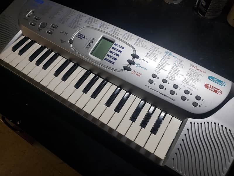 Casio SA-75 37-Key Song Bank Keyboard image 1