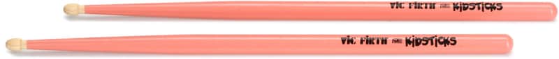 Vic Firth American Classic Kidsticks - Pink (5-pack) Bundle image 1