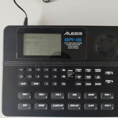 Alesis SR-16 Drum Machine 2010s - Black