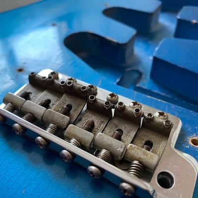MJT Stratocaster body Lake Placid Blue nitro image 6