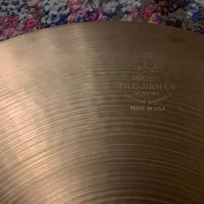 A. Zildjian 14" Hi Hat Bottom - '60s Stamp image 4