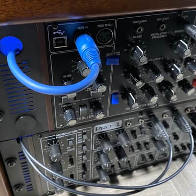 BEST Rack Ears for Model D / Cat / Wasp / Solina / Behringer Desktop Synths with Washers - color BLACK 70HP - by KZcraftworks - USA image 5