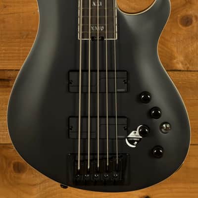 Schecter SLS Elite-5 Evil Twin - Ebony - Satin Black - 5-String image 9