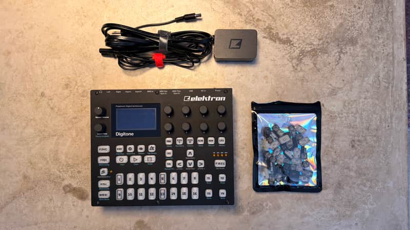 Elektron Digitone 8-Voice Digital Synthesizer 2017 - 2024 Black image 1