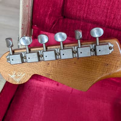 Fender Custom Shop Masterbuilt 1963 Stratocaster – Greg Fessler 2023 - Relic 3-Tone Sunburst image 6
