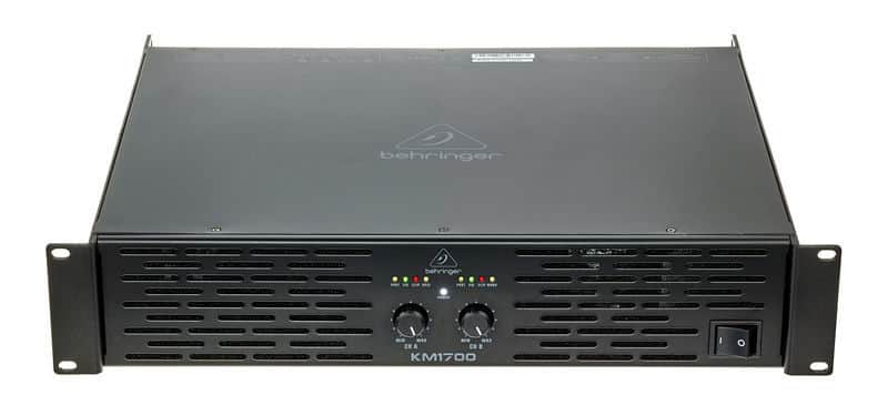 Behringer KM1700 Professional 1700-Watt Stereo Power Amplifier