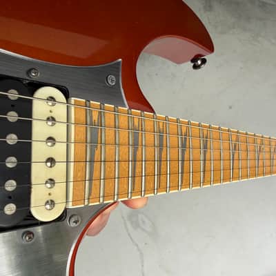 Ibanez Prestige RG3550MZ 2009 – Roadster Orange Metallic (Made in Japan, Fujigen) image 9