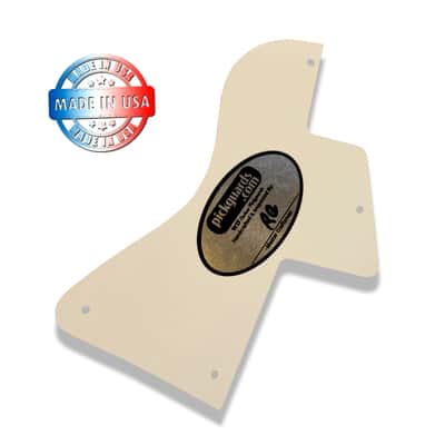 3 ply Parchment/Black/Parchment WIDE BEVEL Pickguard for Gibson Les Paul Special Humbucker image 3