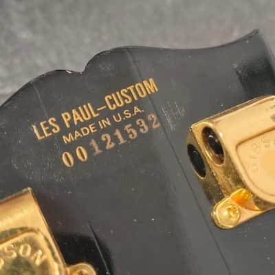 Gibson Les Paul Custom Black Beauty 1976 - Nero/Black image 4