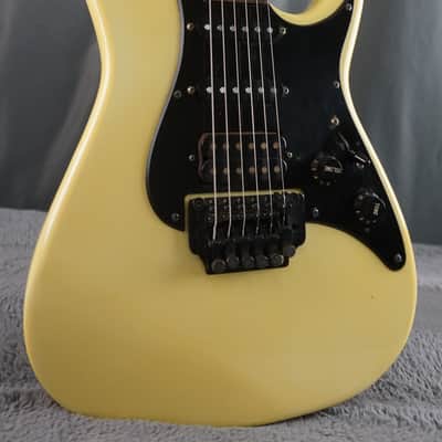 Fernandes HSS Electric Guitar - Vintage White - Japan w/ Hard Case image 1